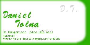 daniel tolna business card